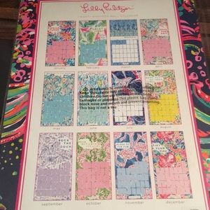 Lilly Pulitzer | Office | New Lilly Pulitzer Wall Calendar 28 | Poshmark